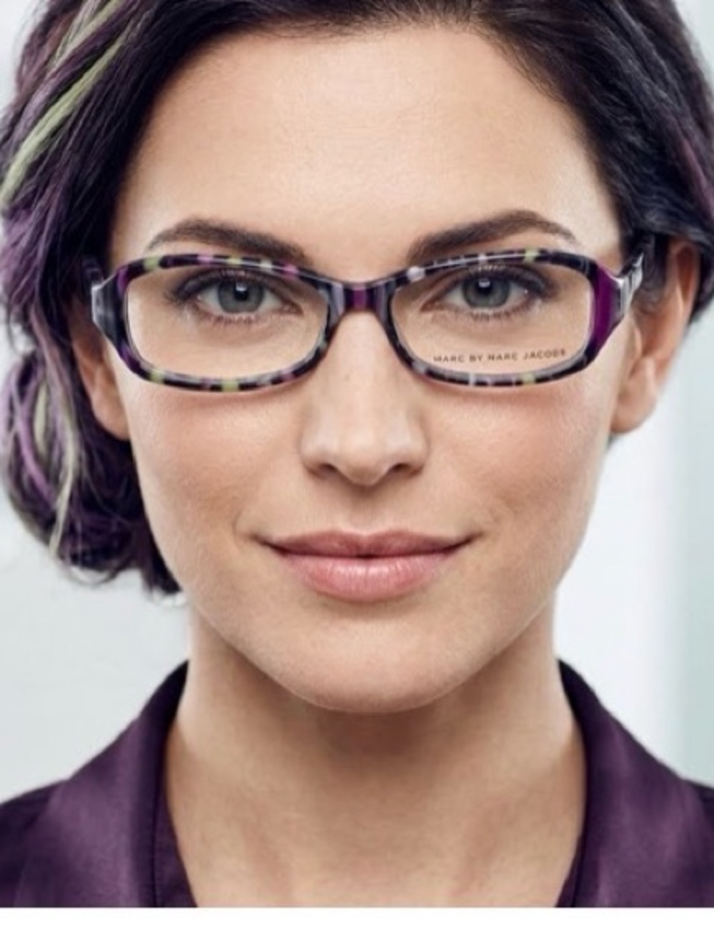 Marc By Marc Jacobs Multi-Color Striped Eyeglasses MMJ 493 Designer Glasses